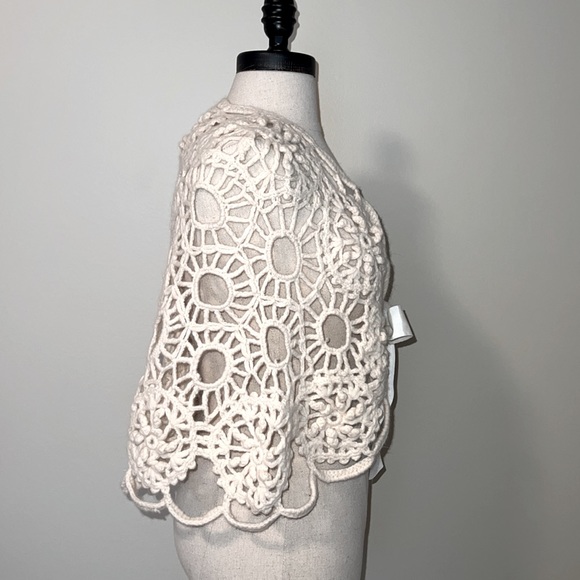 Ann Taylor Loft Crochet Wrap - Picture 3 of 8